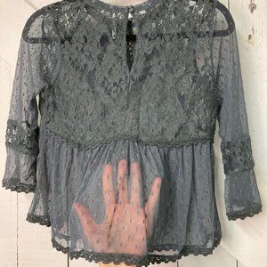 Free people sheer top | S